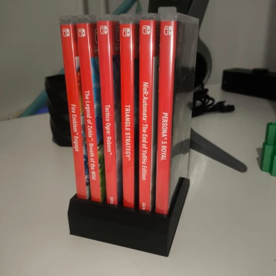 Kệ đỡ băng game Nintendo Switch (6 băng)