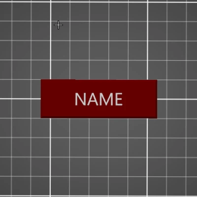 Bảng Tên 60 x 20 x 1 | Name tag 60 x 20 x 1