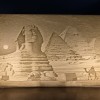 Kim Tự Tháp Giza Ai Cập (Pyramids Giza Egypt) – Lithophane phù điêu - Thumbnail 2