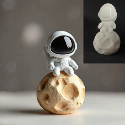 Phi hành gia nhí trên Mặt Trăng #2