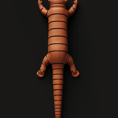 Rái Cá Flexi Khớp Nối | Đồ Chơi Fidget In 3D | Sea Otter Cử Động | Dễ In