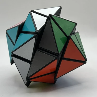 Rhombiminx – Puzzle xoay Rhombic Dodecahedron cắt Corner & Deep Cut