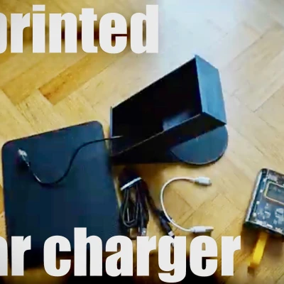 Chargeme! Bộ sạc smartphone đa năng chạy năng lượng mặt trời