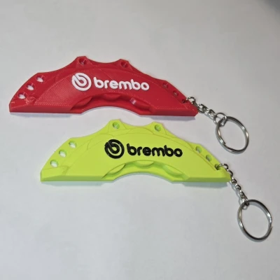 Móc khóa cùm phanh Brembo / AMG / M (Brake Caliper Keychain)