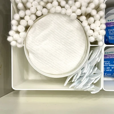 Hộp Đựng Bông Tẩy Trang & Tăm Bông Gridfinity Cho Phòng Tắm