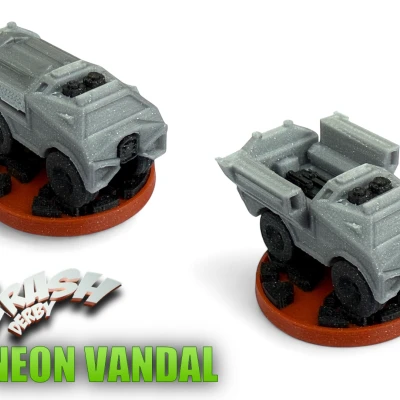 CRASH DERBY FUTURE WARS - NEON VANDAL