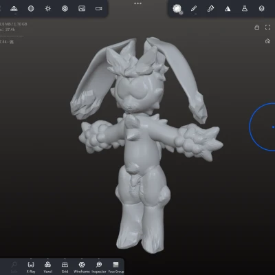 Mô hình figure Lopunny cách điệu