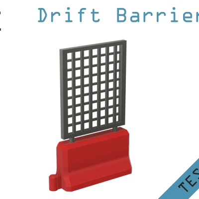 Drift Barriers – Barrier giới hạn đường đua drift