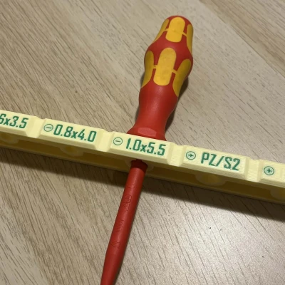 Giá treo SKADIS/treo tường cho bộ Wera VDE 7 món