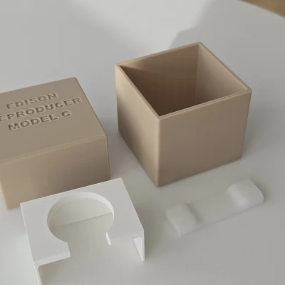 Hộp lưu trữ Edison Phonograph Reproducer