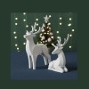 Cặp Tuần Lộc Giáng Sinh (Christmas reindeers) In 3D - Thumbnail 1