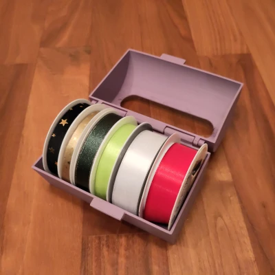 Hộp lưu trữ cuộn ruy băng quà tặng