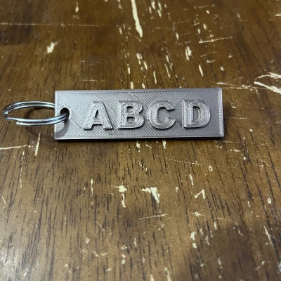 Móc khóa tùy biến (Customizable Keychain)