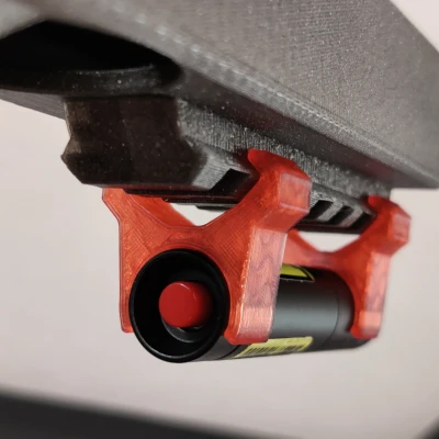 Ngàm gắn đèn pin/laser cho Picatinny/NATO Rail – tùy chỉnh đơn giản