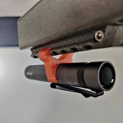 Ngàm gắn đèn pin/laser cho Picatinny/NATO Rail – tùy chỉnh đơn giản