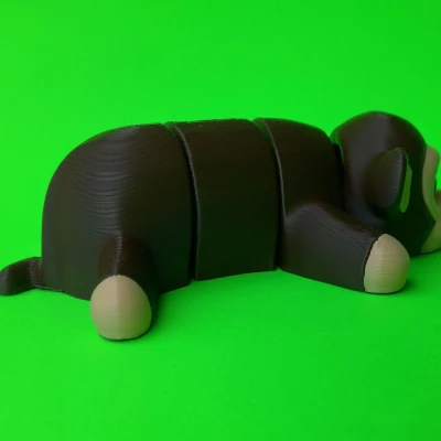 Khỉ Articulated Dễ Thương – Flexi Fidget Animal Toy