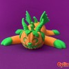 Flexi Pumpkin Dragon | Đồ chơi Halloween khớp cử động - Thumbnail 1