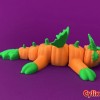 Flexi Pumpkin Dragon | Đồ chơi Halloween khớp cử động - Thumbnail 6