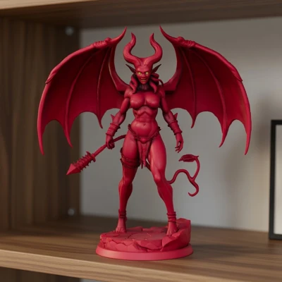 (STL MODIFICADO) Succubus Infernal - Nữ Quỷ Chiến Binh Quyến Rũ