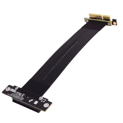 Ngàm gắn PCIe x4 riser vào lỗ mount quạt 120mm