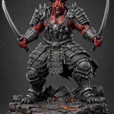Oni Dual-Wielder Infernal - Berserker Song Katana