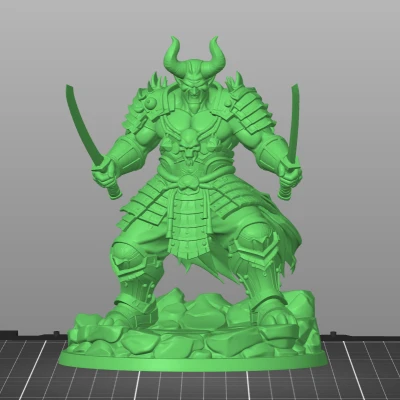 Oni Dual-Wielder Infernal - Berserker Song Katana