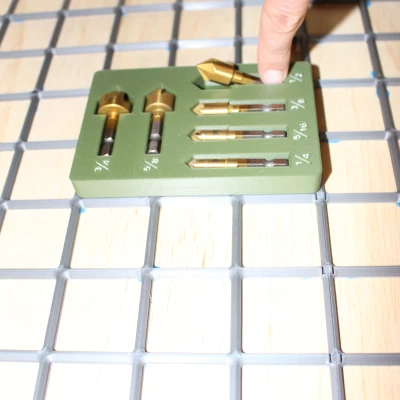 Mũi Countersink - Gridfinity