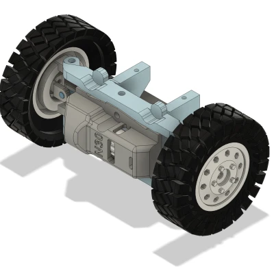 Gá lắp motor N30 cho RC SemiTruck