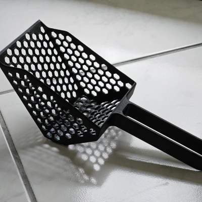 Muỗng xúc cát vệ sinh cho mèo có đế