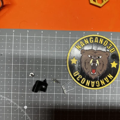 Prusa XL Double Silicone Wiper Gia Cường (Reinforced) - Bắt vít M2/M4