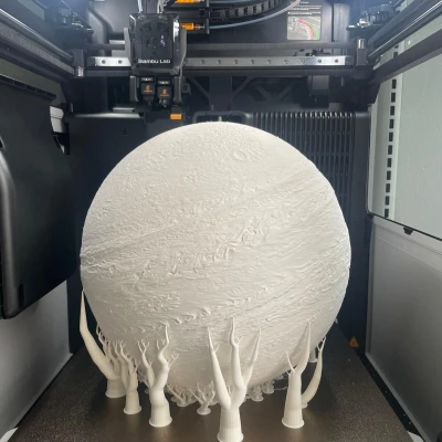 Bộ sưu tập Đèn Hành Tinh Lithophane Hệ Mặt Trời - ⌀295mm