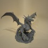 Acalagon Đen – Rồng Bóng Tối Khổng Lồ (3D model lấy cảm hứng Silmarillion) - Thumbnail 1
