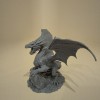 Acalagon Đen – Rồng Bóng Tối Khổng Lồ (3D model lấy cảm hứng Silmarillion) - Thumbnail 2