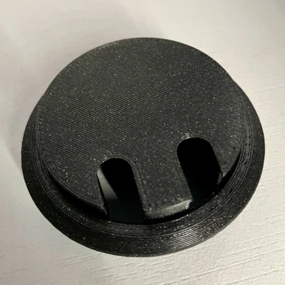 Ống lót lỗ đi dây PSU và nắp che (Prusa Mini+)