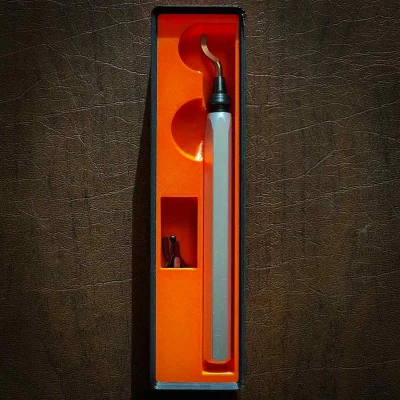 Khay Gridfinity để deburring tool, kèm ngăn chứa lưỡi dự phòng