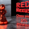 Red Nexus "Pawn" - quân Tốt cờ vua - Thumbnail 1