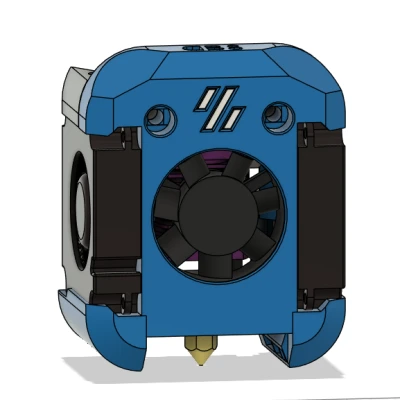 Ngàm gắn hotend MK8 cho Dragonburner (Dragonburner MK8 hotend mount)