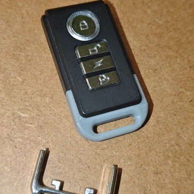 Kẹp remote báo động xe đạp (Bike alarm remote clip)