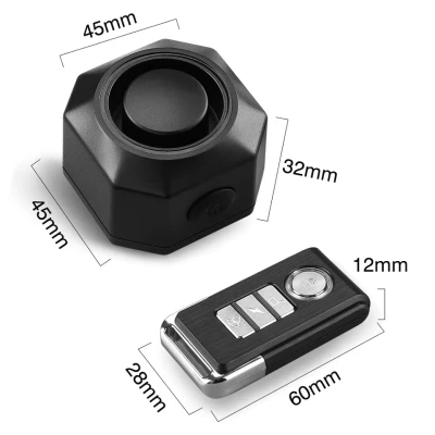 Kẹp remote báo động xe đạp (Bike alarm remote clip)