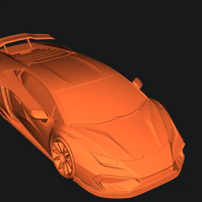 Mô hình 3D Lamborghini