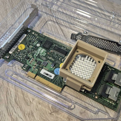 Giá đỡ quạt 40mm cho card LSI 9211-8i