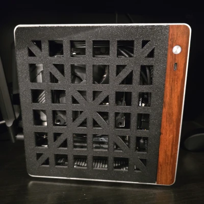 Mặt trước Jonsbo NV10 (Jonsbo NV10 Front Panel)