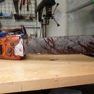 Lưới Hông Cưa Máy Evil Dead (Evil Dead Chainsaw Grill)