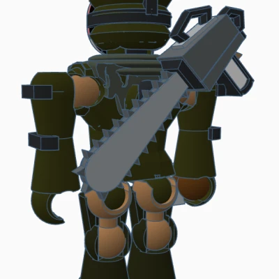 Slasher khớp nối từ Roblox Forsaken (Roblox Figure)