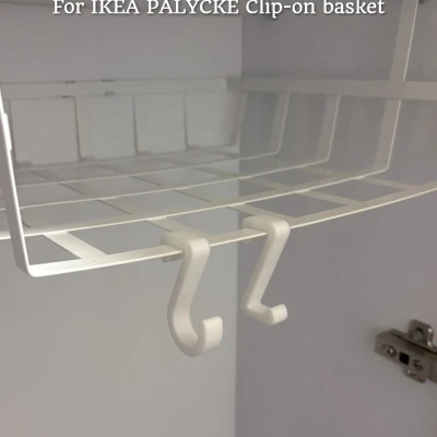 Móc treo cho giỏ IKEA PÅLYCKE (Hook for IKEA PÅLYCKE Basket)