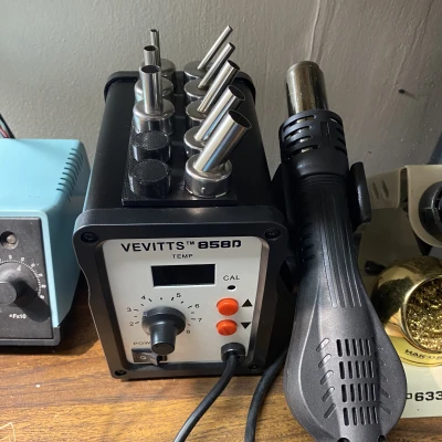 Giá giữ đầu nozzle cho trạm khò nóng 858D