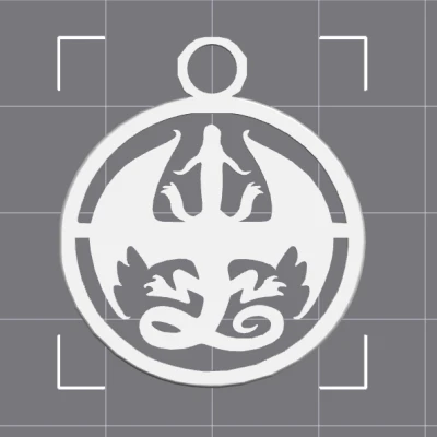 Móc khóa Wings of Fire (Wings of Fire Keychain)