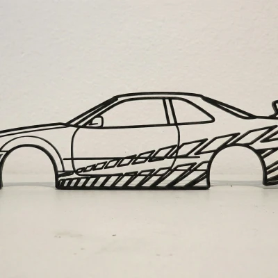 Tranh Treo Tường Nissan R34 GT-R của Brian (Fast & Furious)