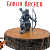Goblin Archer - Mini print-ready MGM - Thumbnail 1
