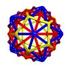 TRUNCATED ICOSIDODECAHEDRAL POLYLINK 1 - Thumbnail 1